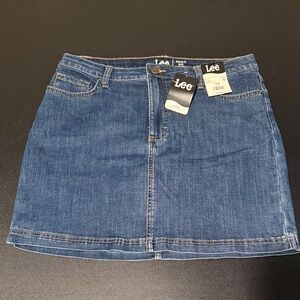 Lee Blue Denim Skort